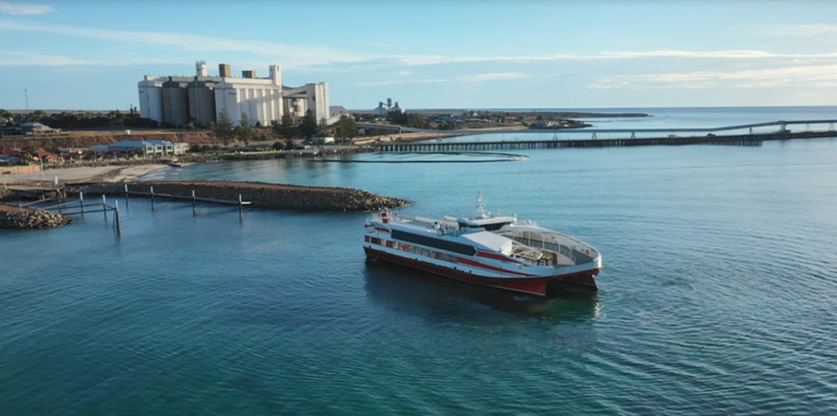 Aurora V vessel at Wallaroo